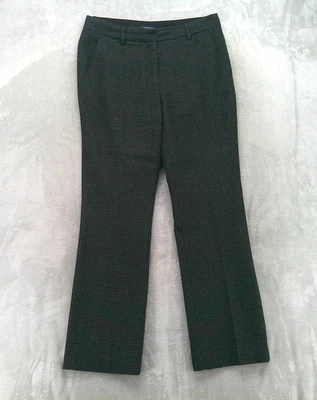 Pantalones de vestir Chadwicks of Boston para mujer 10 grises mezcla de lana pata de gallo forrados Foto 1 de 4
