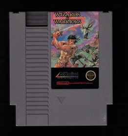 Wizards & Warriors NES - Cart Only - Tested