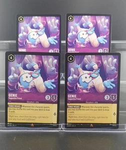 Disney Lorcana Genie - Supportive Friend 54/204 Fabled Rare 4 Karten - Bild 1 von 1