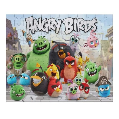 Angry Birds Jigsaw Puzzle 120 Pieces Gift for Kids Lots of Fun - Image 1 of 4