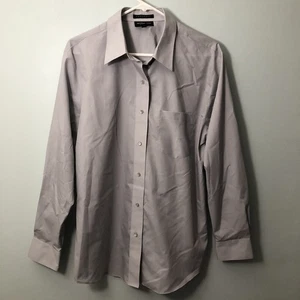 Foxcroft Damenhemd Größe 14 grau Baumwollmischung faltenfrei klassische Passform - Bild 1 von 6