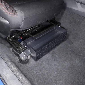 Aluminum Passenger Seat Under-Seat Storage Basket For Subaru WRX VB 2022+ - Picture 1 of 24