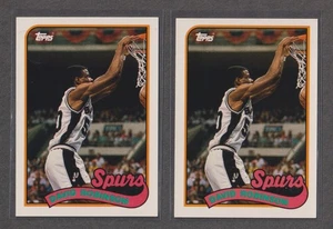 TWO (2) 1992-93 Topps Archives - #130 David Robinson SA Spurs HOF Card Lot - Picture 1 of 2