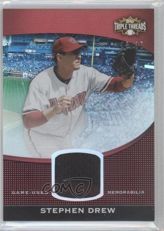 2011 Topps Triple Threads Unity Relic /36 Stephen Drew #TTUSR-251 - Image 1 of 2