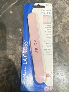 Sally Hanson La Cross Ceramic Nail File 2 Sides Sides New - Picture 1 of 6
