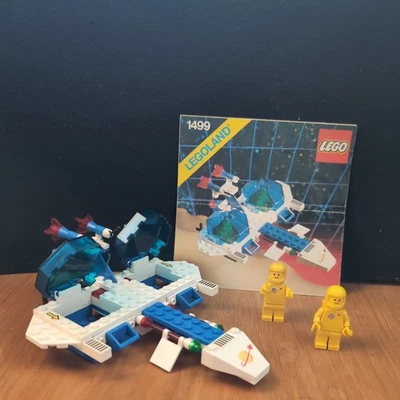 Lego Classic space, 1499  twin starfire complete but SEE DESCRIPTION, vintage. - Image 1 of 4