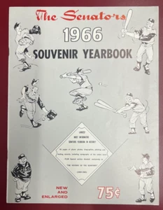 1966 Washington Senators VTG Team Souvenir Year Book MLB Reichert/Howard NICE! - Picture 1 of 3