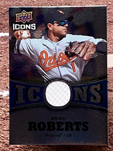 2009 Upper Deck Icons Blue Jerseys Brian Roberts #IC-BR - Bild 1 von 2