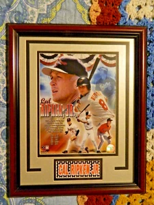 Cal Ripken Jr. Hall of Fame Deluxe Framed Photo - Picture 1 of 5