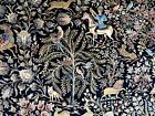 7x10 ft Hunting Patterned Bamboo Silk Rug,200x300 cm Multicolor Carpet, M0215AKK