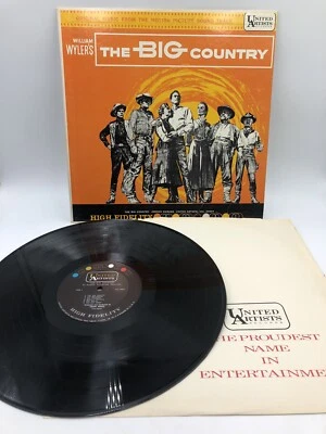 The Big Country ~ William Wyler's Motion Picture LP ~ United Artist - Image 1 of 4