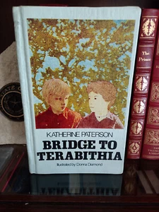 Bridge To Terabithia_Katherine Paterson_Crowell_1st Edition / Sixth Printing_GD - Picture 1 of 11