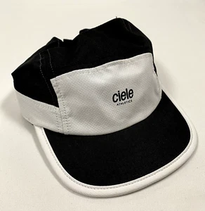 Ciele gocap in Black and White - Size S/M Running Hat 56.5-58cm - Picture 1 of 9