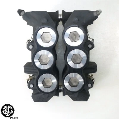 09-14 YAMAHA YZF R1 PINÇA DE FREIO DIANTEIRA ESQUERDA DIREITA - Imagem 1 de 4