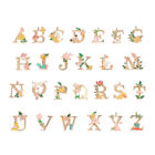  26 Pcs DIY Charms Pendant Letter Necklace Antique Jewelry Making Manual