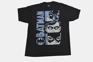 Batman Mens Big & Tall Batman, Robin & Catwoman Comics Black Shirt New 4XLT - Picture 1 of 5