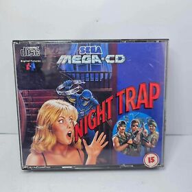 SEGA Mega-CD - Night Trap - Rare - PAL & French Version - 2 Disc