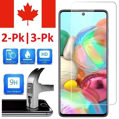 Premium Tempered Glass Screen Protector for Samsung Galaxy A51 & A71 - Image 1 of 4