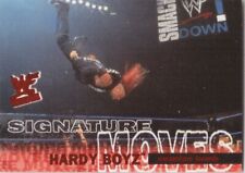 WWE/WWF FLEER 2001 "HARDY BOYZ" WRESTLEMANIA WRESTLING INSERT CARD - V/G Cond 