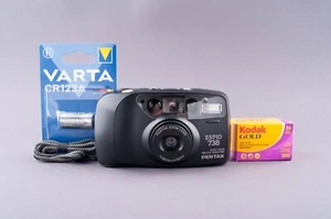 Pentax Espio 738 35mm Point&Shoot Film Camera - Picture 1 of 12