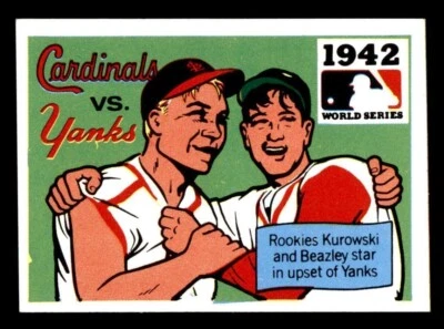 1971 Fleer World Series Baseball #40 1942 Cardinals vs Yanks NM/MT *d2 - Image 1 of 2