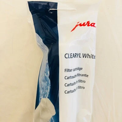 JURA CLEARYL WHITE WATER FILTER CARTRIDGE JURA COFFEE MACHINE COMPATIBLE - Image 1 of 4