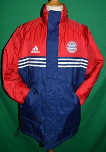 Winterjacke / Stadionjacke FC Bayern München, Größe M, adidas, Saison 1998/1999 - Bild 1 von 1