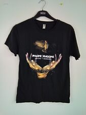 Imagine Dragons Smoke & Mirrors Tour Dublin 2018 T-Shirt Black Size M USED F2