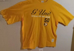 G Unit T Shirt 2XL Yellow Very Rare - Picture 1 of 8