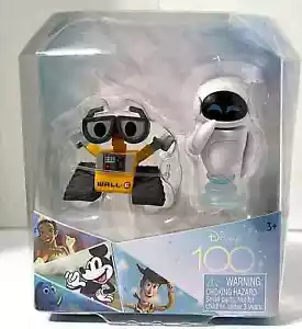 Nuevo Disney Pixar WALL-E Set- 2 Mini Figuras WALL-E & EVE Just Play 2023 Juguetes - Imagen 1 de 3