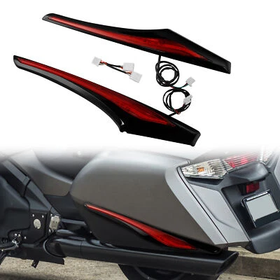 Saddlebags Accent Swoop LED Light Fit For Honda Goldwing GL1800 12-17 F6B 13-17 — 第 1/4 张图片
