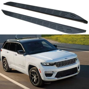 Tabla de correr de aluminio apta para Jeep Grand Cherokee 2022-2024 Side Step Nerf Bar - Imagen 1 de 9