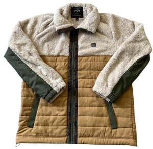 Billabong Outdoor Fleece Jacket Size XL Adventure Division A/Div Glacier Mock - Picture 1 of 8
