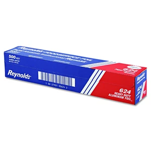 624 500' Length X 18" Width, Heavy-Duty Aluminum Foil Roll - Picture 1 of 1