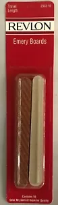 12 packs, 10 pcs each Revlon Travel Length Emery Board Made in USA 2333-10 read - Picture 1 of 3