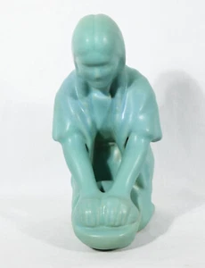 Van Briggle Native American  Hopi Indian Maiden Grinding Corn (Maize) 8" Tall - Picture 1 of 10