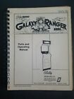 Original Vintage 1984 Galaxy Ranger Arcade Game Operating Manual & Schematics
