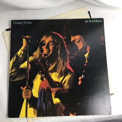 Cheap Trick–Cheap Trick at Budokan LP Vinyl Record with Booklet 1979 Epic - Image 1 of 4