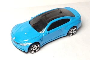 Hot Wheels loose BMW M4 blue City - Picture 1 of 2