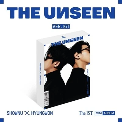 SHOWNU X HYUNGWON [THE UNSEEN] 1st Mini Album KIT Ver / Air-Kit+22 Karte+POB - Bild 1 von 4