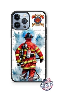 Firefighter Hero First Responder Phone Case for iPhone Samsung Google Moto 5g - Picture 1 of 4