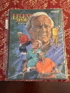 Arnold Palmer Signed Legends Sports Magazine - Picture 1 of 1