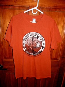 MEN'S PORCUPINE MT. WILDERNESS STATE PARK, SOUVENIR T-SHIRT, SIZE LARGE, NWT - Picture 1 of 3