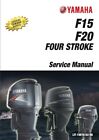 Yamaha F15 F20 4-Stroke Outboard Motors Service Manual CD