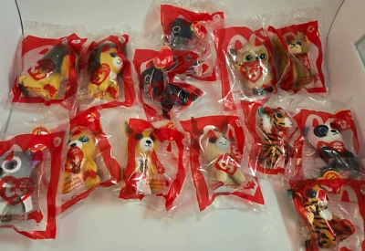 Lote de 13 juguetes Ty Teenie Beanie Boos Mcdonalds Happy Food 2021 nuevos en paquete Foto 1 de 4