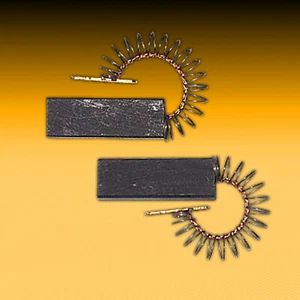 1 set spazzole carbone perni carbone carboni motore per Bosch MAXX 4 WFC 120 A - Foto 1 di 1