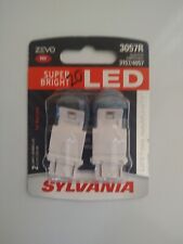 Sylvania LED Red 3057R 2-Pack Lamps Also Fits 3157 4057 for Red Lens 12V 1W NEW