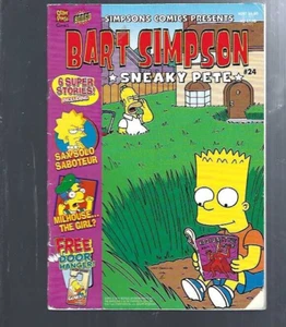 BART SIMPSON 24 - SIMPSONS - - 50 PG DIGEST BONGO - OTTER PRESS - Picture 1 of 1