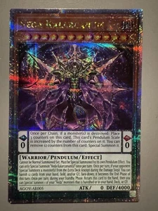 YUGIOH VEDA KALARCANUM ASIA ENGLISH EDITION AGOV-AE005 25TH FOIL QCSR - Picture 1 of 3