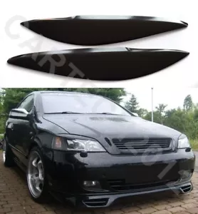 Faro Cubierta Párrapos Vauxhall Opel Astra G MK4, 2 piezas, ABS PLÁSTICO - Imagen 1 de 4